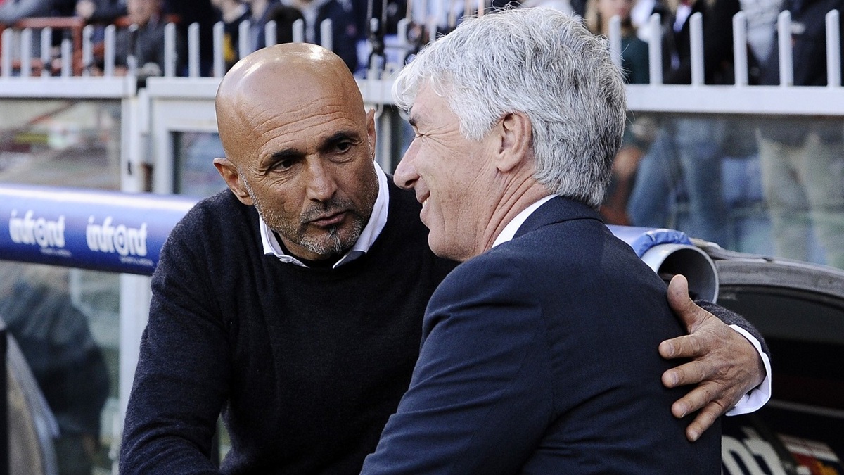 Spalletti, messaggio di Gasperini: «Rapporto amichevole, clima sereno tra noi. Sta cercando di portare il suo calcio e le sue idee» 36 gasperini spalletti