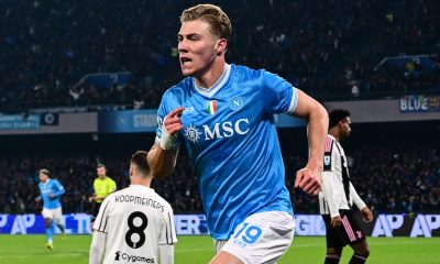 Napoli Juve gol Hojlund