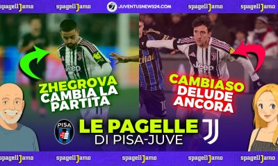 pagelle pisa juve