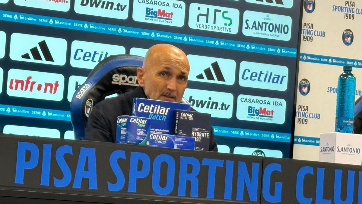 Conferenza stampa Spalletti post Pisa Juve: «Per voi fino a due domeniche fa eravamo un po' falliti e ora siamo un po' campioni...Dentro la squadra c'è il desiderio di stare nella classifica che conta» 36 spalletti 1