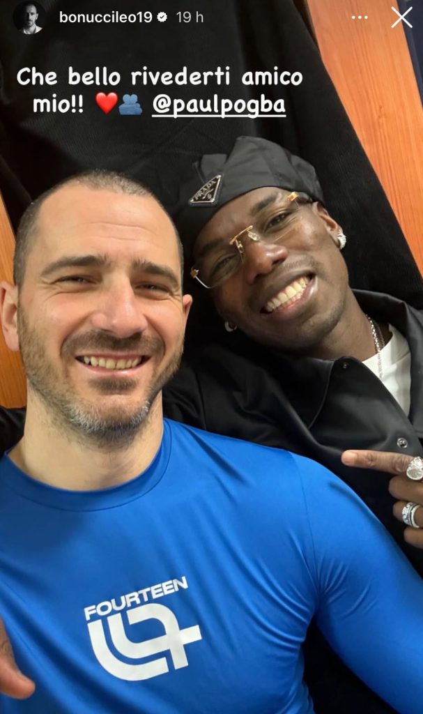 Bonucci ritrova Pogba, è subito nostalgia per i tifosi della Juventus: il messaggio che scalda i bianconeri sui social - FOTO 37 Bonucci Pogba