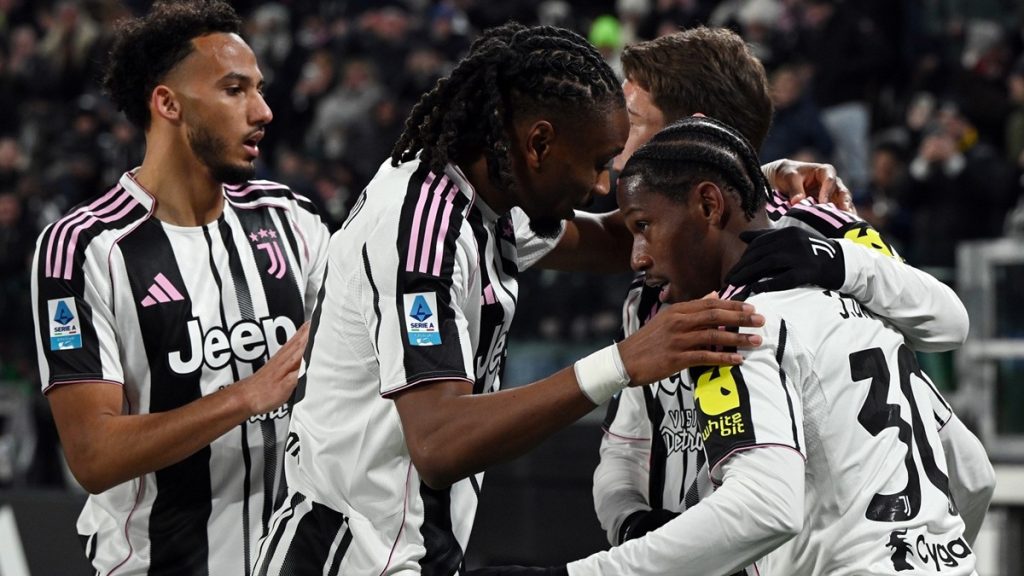 Esultanza juventus david
