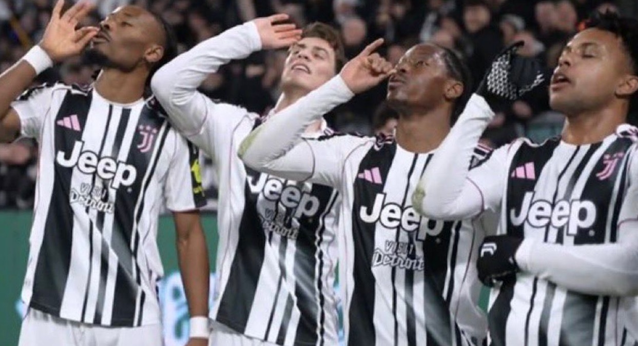 Gol David, Juve-Napoli 1-0: il canadese sblocca il big match e fa dimenticare En-Nesyri - FOTO 36 esultanza juventus gol david