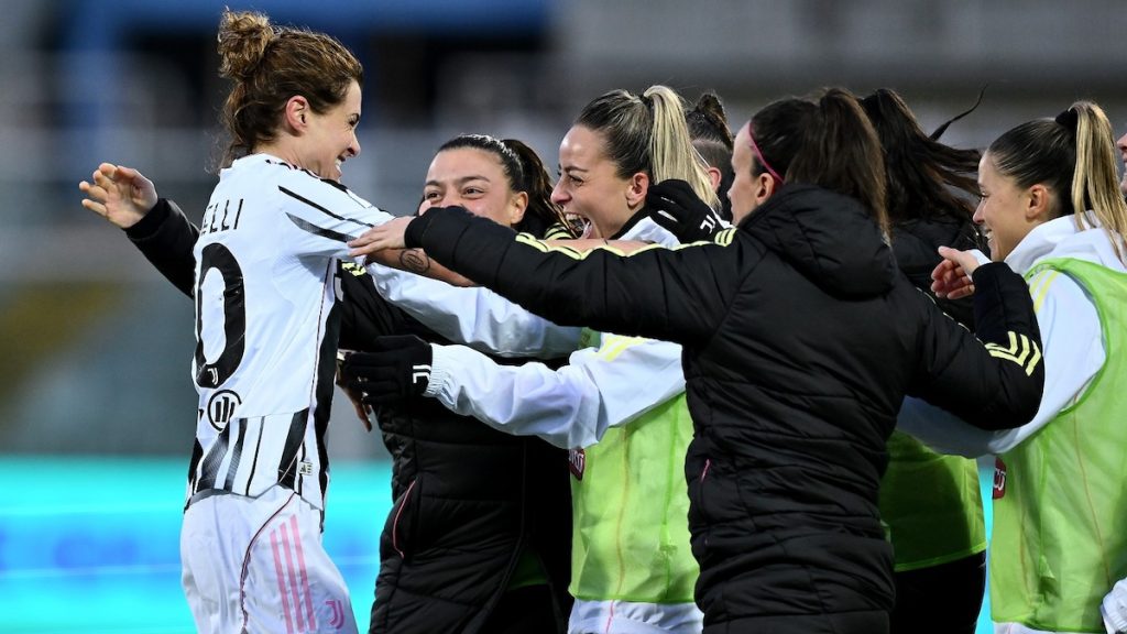 esultanza Juventus Women Girelli