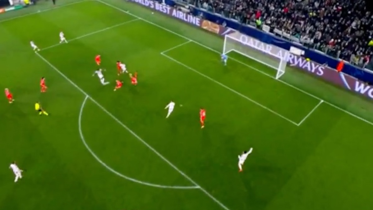 Gol Thuram, Juve Benfica 1-0: il francese fulmina Trupin sul primo palo - FOTO 36 gol thuram juve benfica