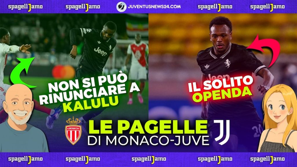 pagelle Monaco Juve