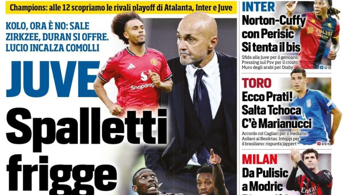 rassegna stampa juve prime pagine quotidiani sportivi 8211 30 gennaio da Juventusnews24.com rassegna stampa juve prime pagine quotidiani sportivi 8211 30 gennaio