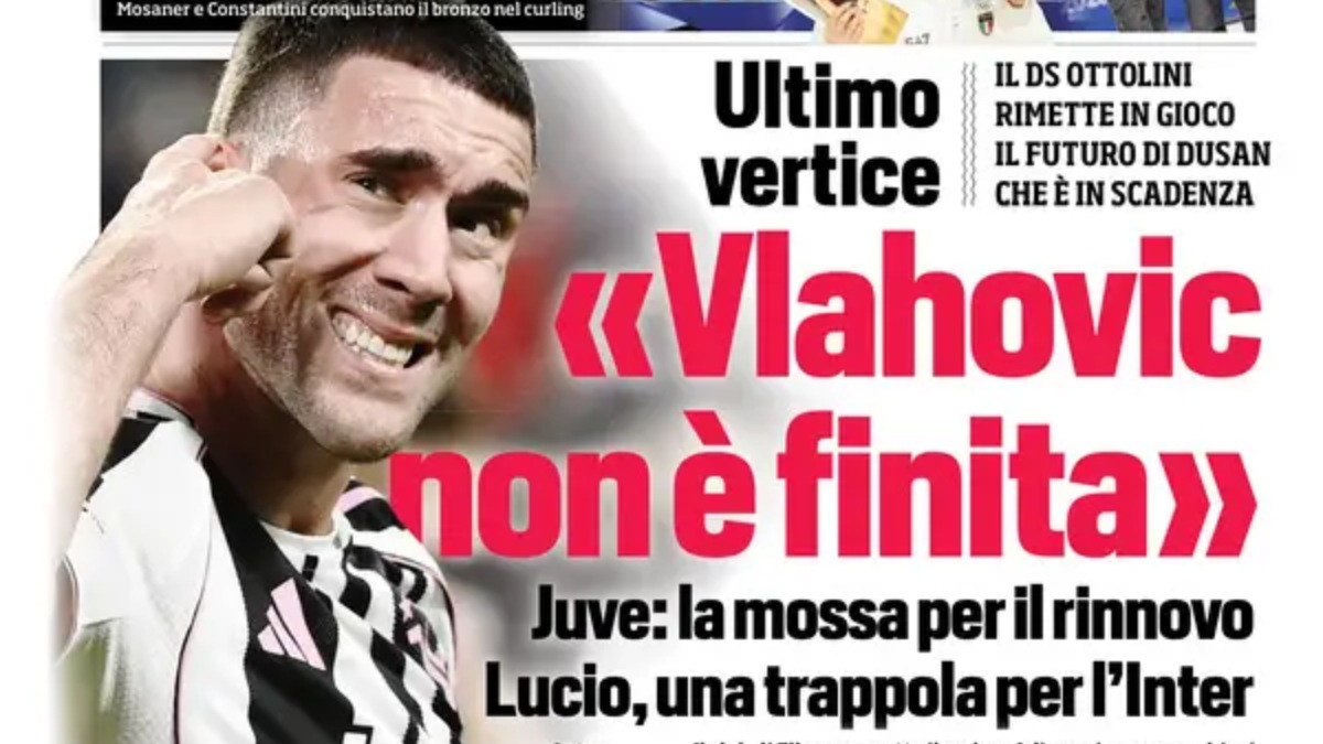 Rassegna stampa Juve: prime pagine quotidiani sportivi - 11 febbraio 36 Corriere dello Sport