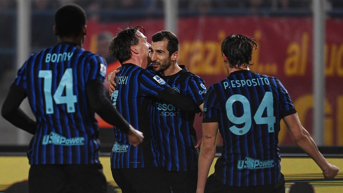 Lecce Inter 0-2, i nerazzurri proseguono la corsa verso lo Scudetto. Al 'Via del Mare' decisivi Mkhitaryan e Akanji 36 Inter 3