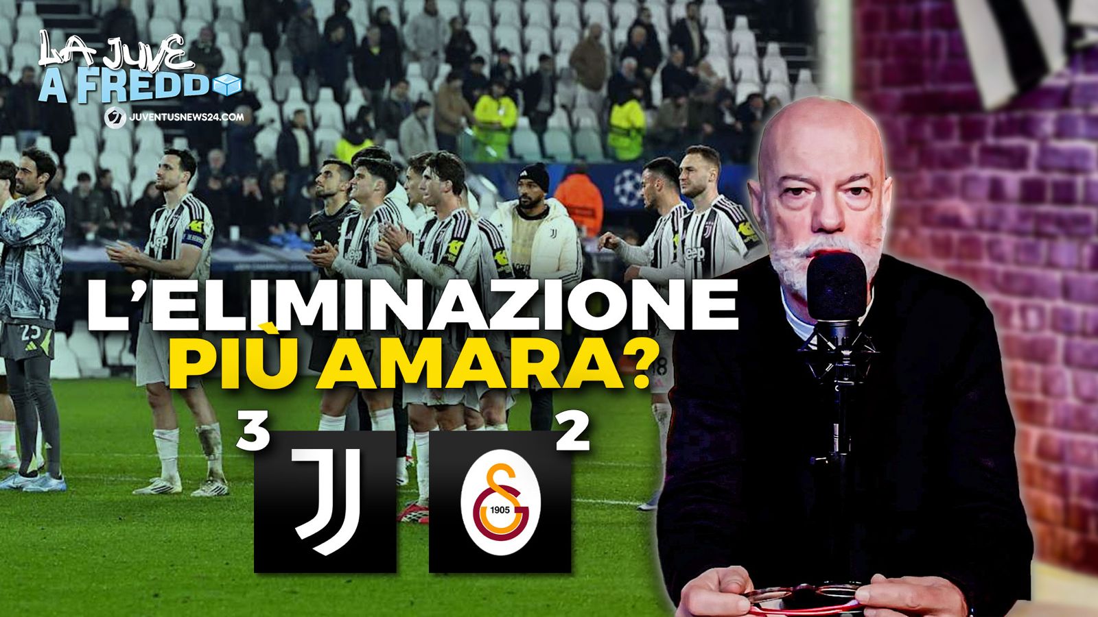 Juve Galatasaray: la Juve ha un’anima… e lo dimostrerà. Esemplari ad un passo dall’impresa | La Juve a freddo – VIDEO di Paolo Rossi