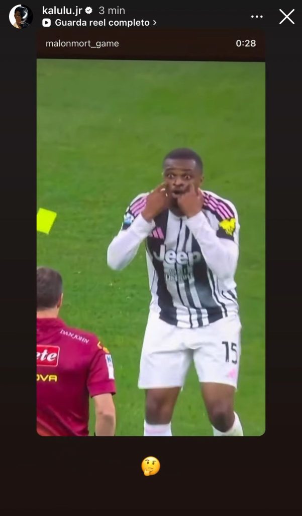 Kalulu rompe il silenzio social: la sua reazione dice tutto dopo l’espulsione vergognosa in Inter Juve - FOTO 37 WhatsApp Image 2026 02 15 at 11.32.25