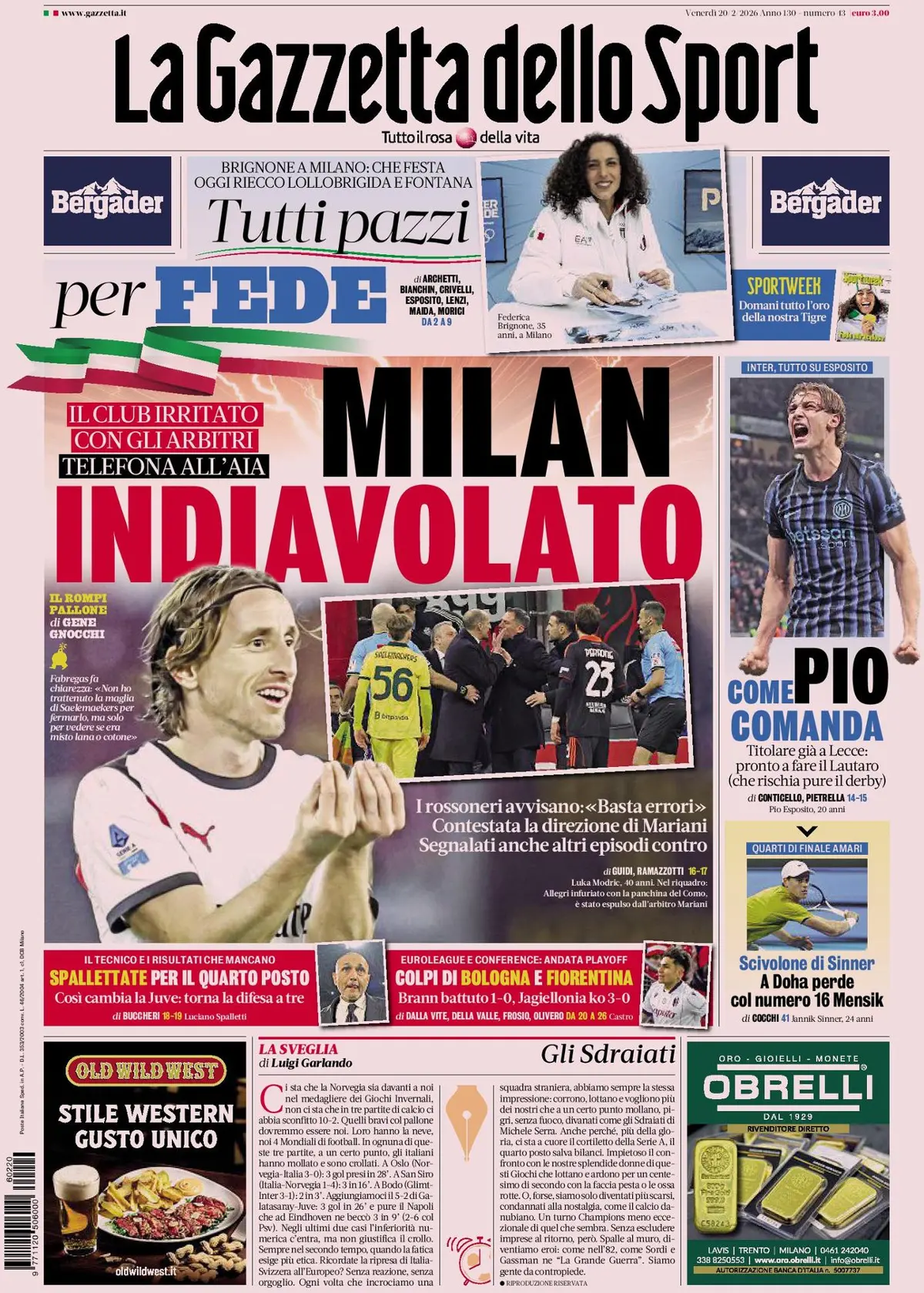 la gazzetta dello sport 032302nd7bqqm
