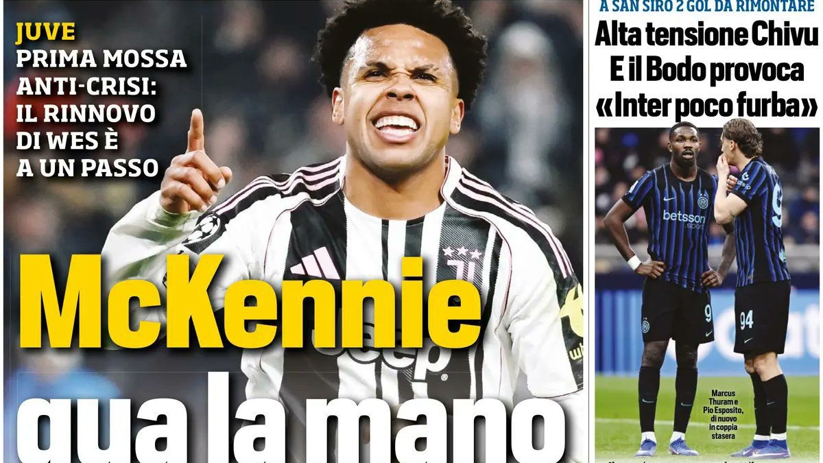 Rassegna stampa Juve: prime pagine quotidiani sportivi – 24 febbraio