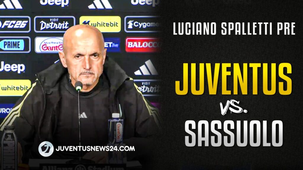 Conferenza Spalletti pre Juve Sassuolo
