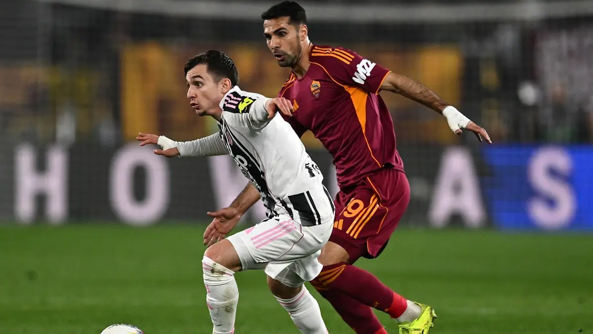 Roma Juve 2 1 LIVE: giallorossi di nuovo avanti con Ndicka