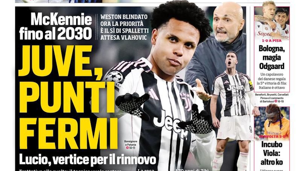 Rassegna stampa Juve: prime pagine quotidiani sportivi – 3 marzo Rassegna stampa Juve: prime pagine quotidiani sportivi – 3 marzo