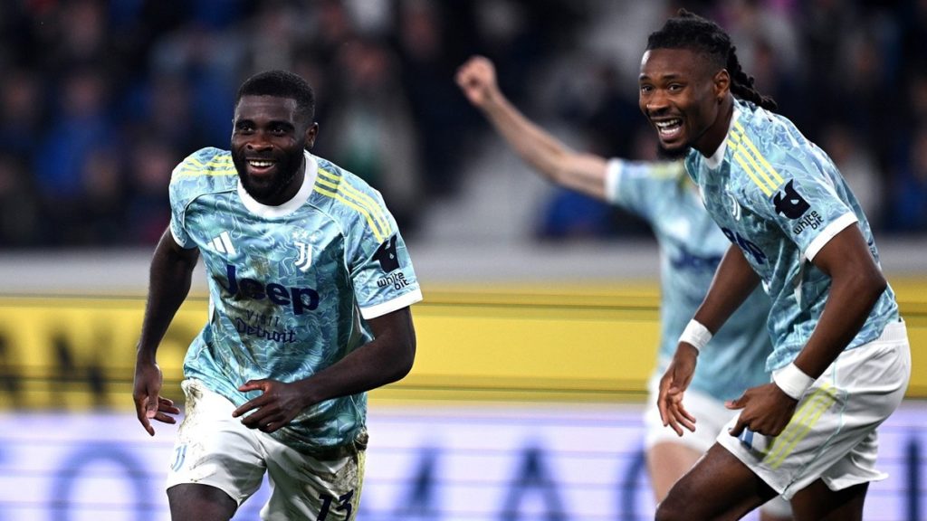 esultanza boga atalanta juve