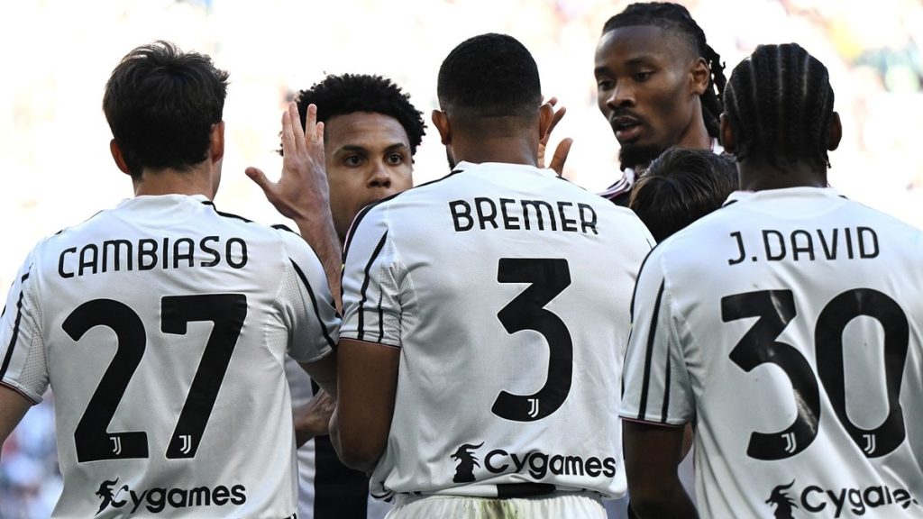 esultanza bremer juve genoa