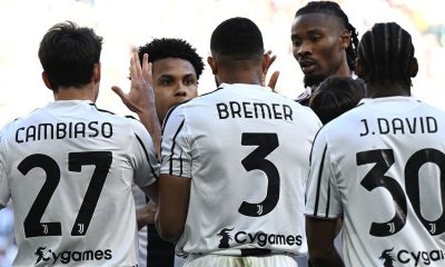 esultanza bremer juve genoa