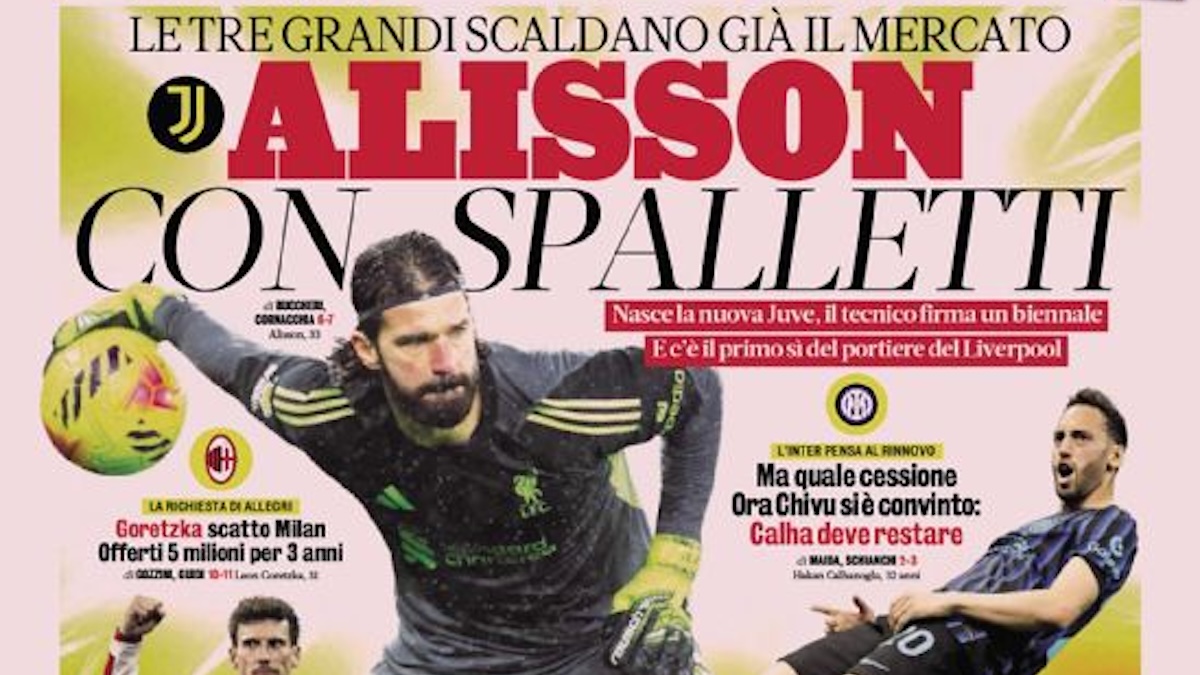 Rassegna stampa Juve: prime pagine quotidiani sportivi - 9 aprile 36 gazzetta-dello-sport