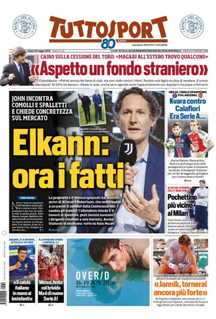 rassegna stampa juve prime pagine quotidiani sportivi 8211 30 maggio da Juventusnews24.com rassegna stampa juve prime pagine quotidiani sportivi 8211 30 maggio