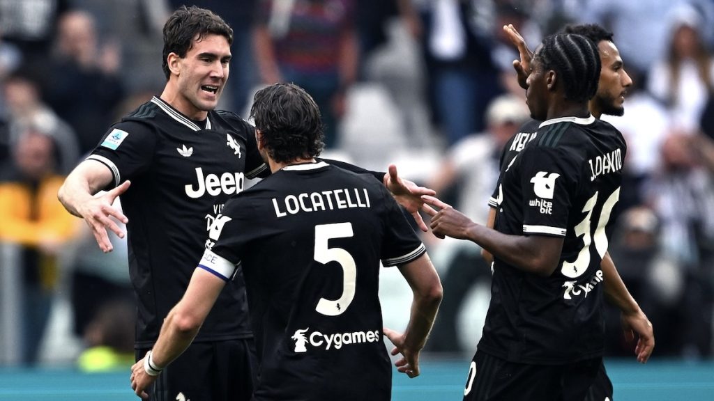 Vlahovic Juventus esultanza