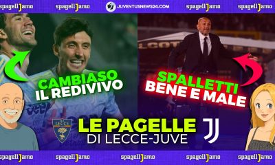 Pagelle Lecce Juve (e contropagelle): bene Spalletti che cambia modulo, male le dichiarazioni su Openda - VIDEO 38 pagelle Lecce Juve