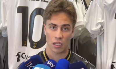 Yildiz: «La Juventus è nel mio cuore, do il massimo per questi tifosi. Ho detto a Vlahovic di restare» - VIDEO 38 Kenan Yildiz intervista Juventusnews24 a margine del Meet & Greet al megastore della Juventus