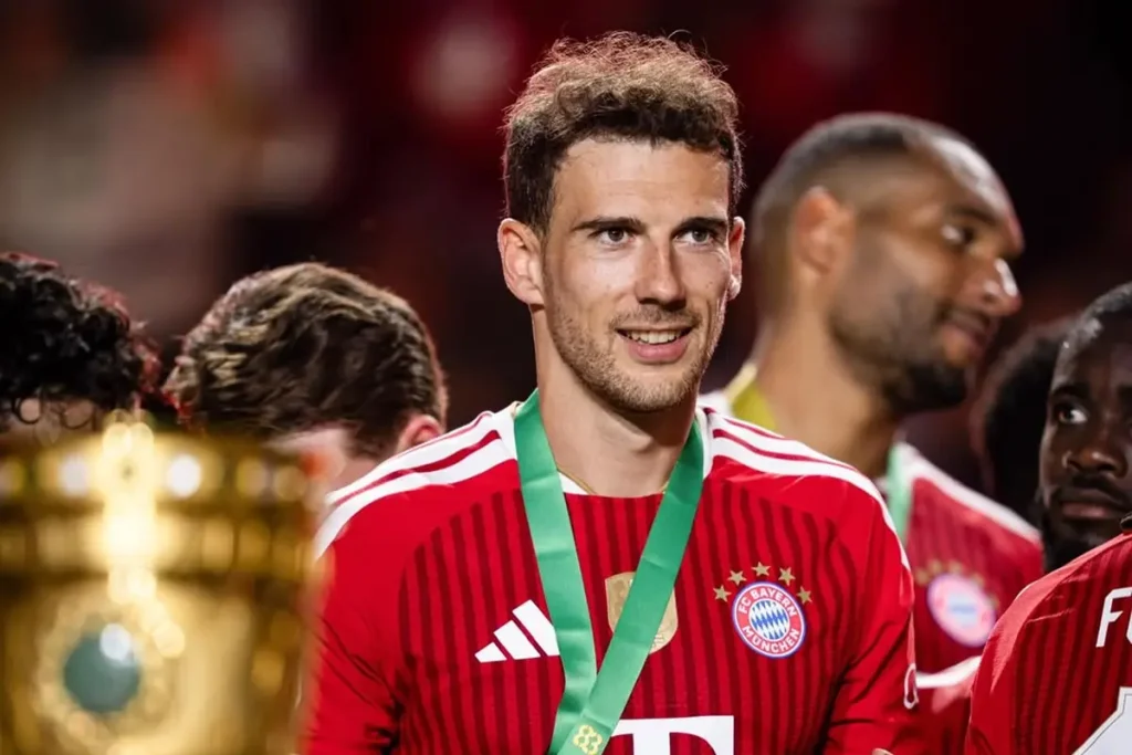 Goretzka festeggia la Bundesliga