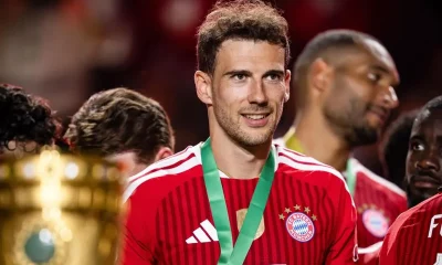 Goretzka festeggia la Bundesliga