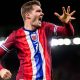 Sorloth esulta con la Norvegia
