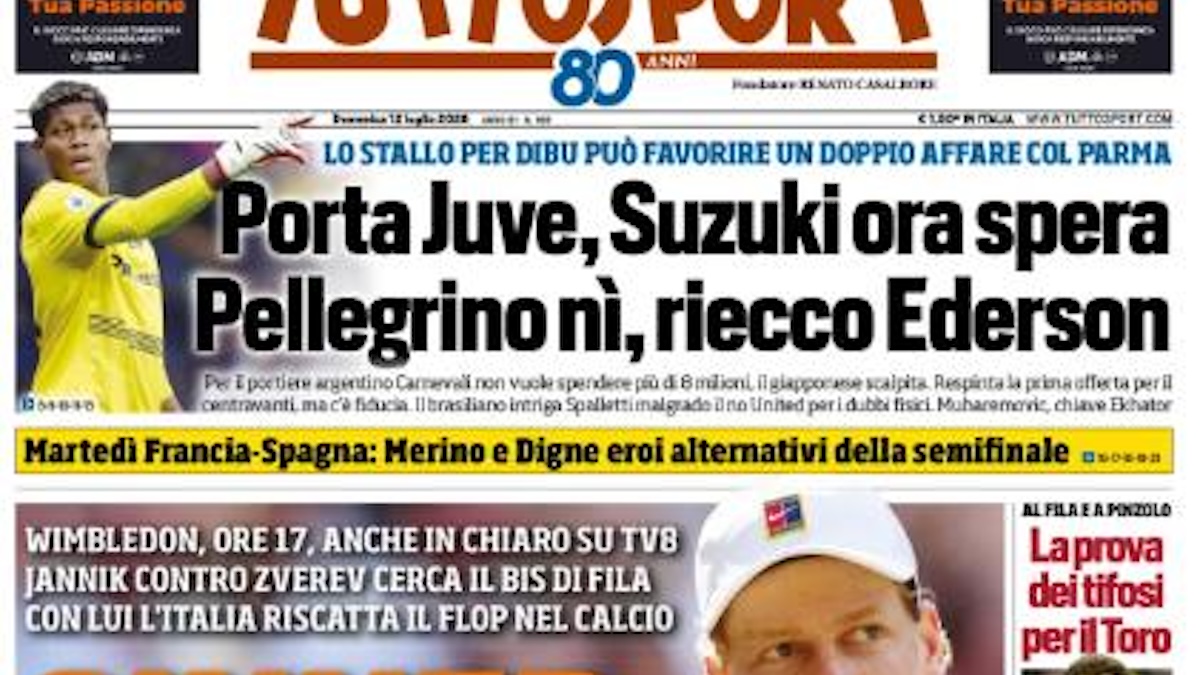 rassegna stampa juve prime pagine quotidiani sportivi 8211 12 luglio da Juventusnews24.com rassegna stampa juve prime pagine quotidiani sportivi 8211 12 luglio