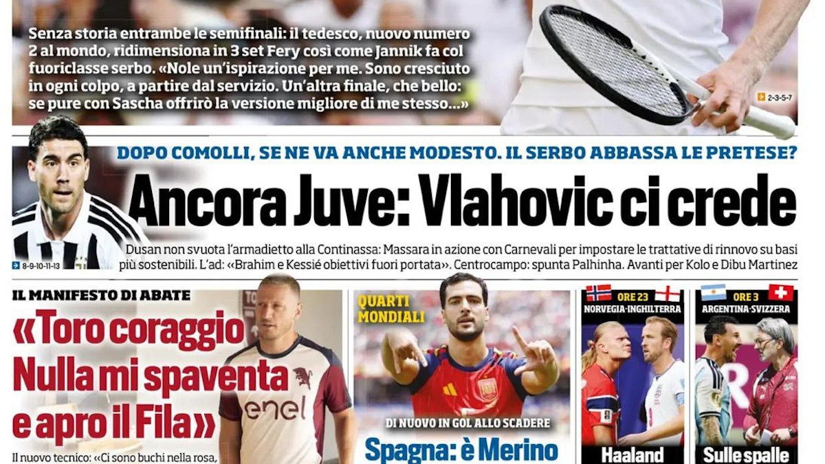 rassegna stampa juve prime pagine quotidiani sportivi 8211 11 luglio da Juventusnews24.com rassegna stampa juve prime pagine quotidiani sportivi 8211 11 luglio