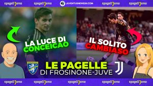 Pagelle frosinone juve