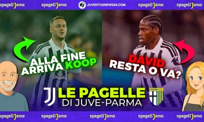 Pagelle juve parma