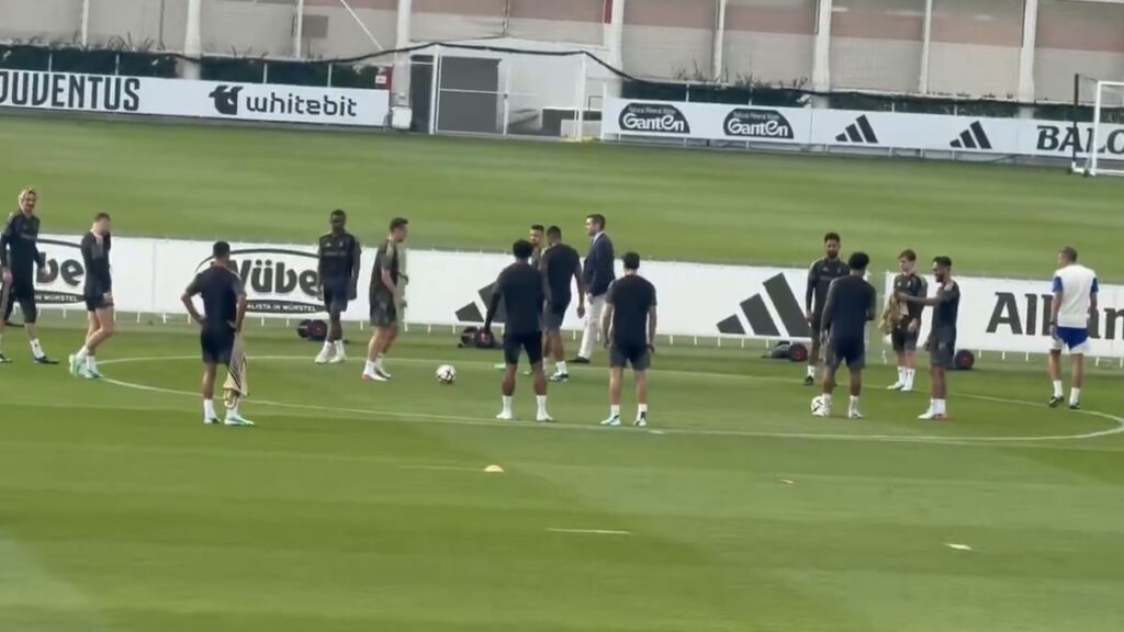 Allenamento Juve