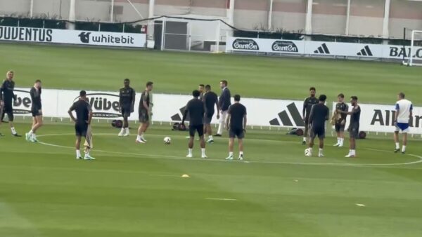 Allenamento Juve