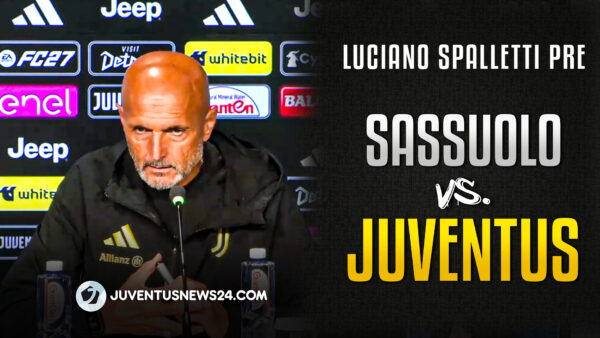 Conferenza Spalletti pre Sassuolo Juve