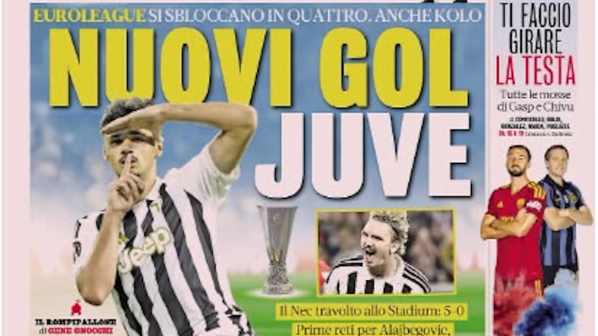 rassegna stampa juve prime pagine quotidiani sportivi 8211 18 settembre da Juventusnews24.com rassegna stampa juve prime pagine quotidiani sportivi 8211 18 settembre