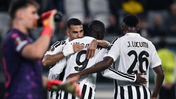 Kolo muani esultanza juve nec