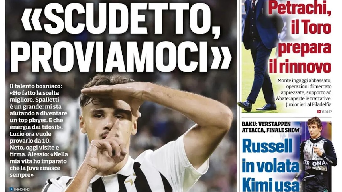 rassegna stampa juve prime pagine quotidiani sportivi 8211 27 settembre da Juventusnews24.com rassegna stampa juve prime pagine quotidiani sportivi 8211 27 settembre