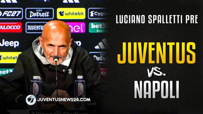 Conferenza stampa Spalletti pre Juve Napoli: «Carnevali ha toccato i tasti giusti. Sono abituato a momenti difficili, mi aspetto solo la reazione della squadra. Se qualcuno pensa che arretri…» – VIDEO