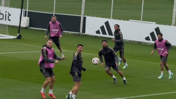 Allenamento juve