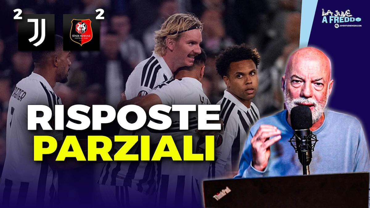 Juve Rennes 2-2: mezzo passo in avanti ma la fiducia passa solo dai risultati | La Juve a freddo – VIDEO di Paolo Rossi