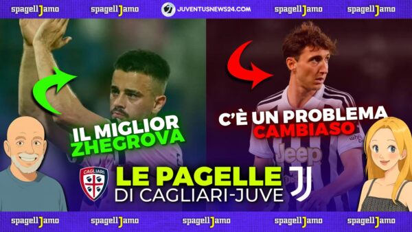 Pagelle cagliari juve